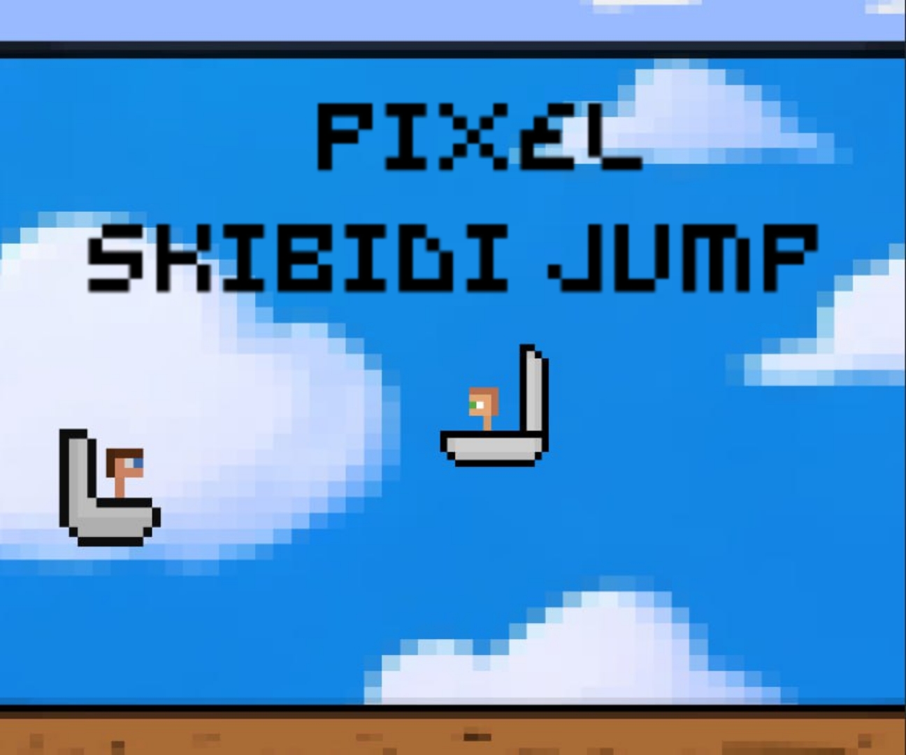 Pixel Skibidi Jump (Ru/Eng) by FatTopLine