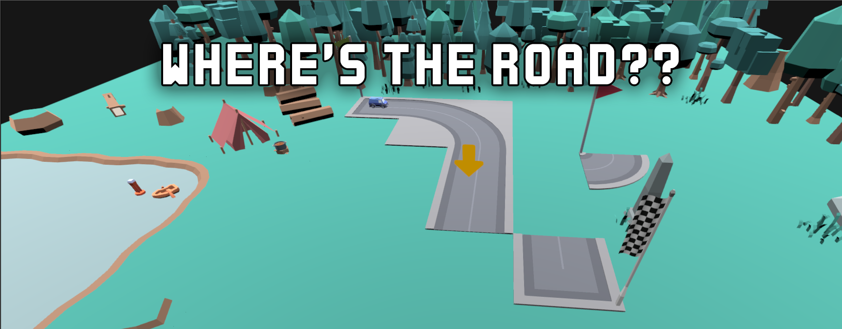 Where's the road