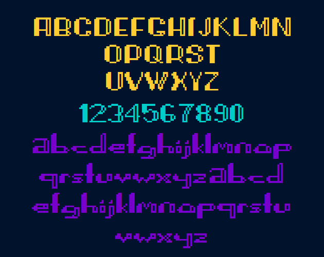 pixel font creator
