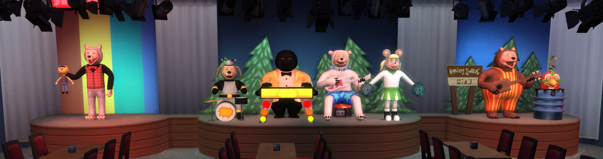 Rock-afire Stuff The Sims 4 Showbiz Pizza Mod