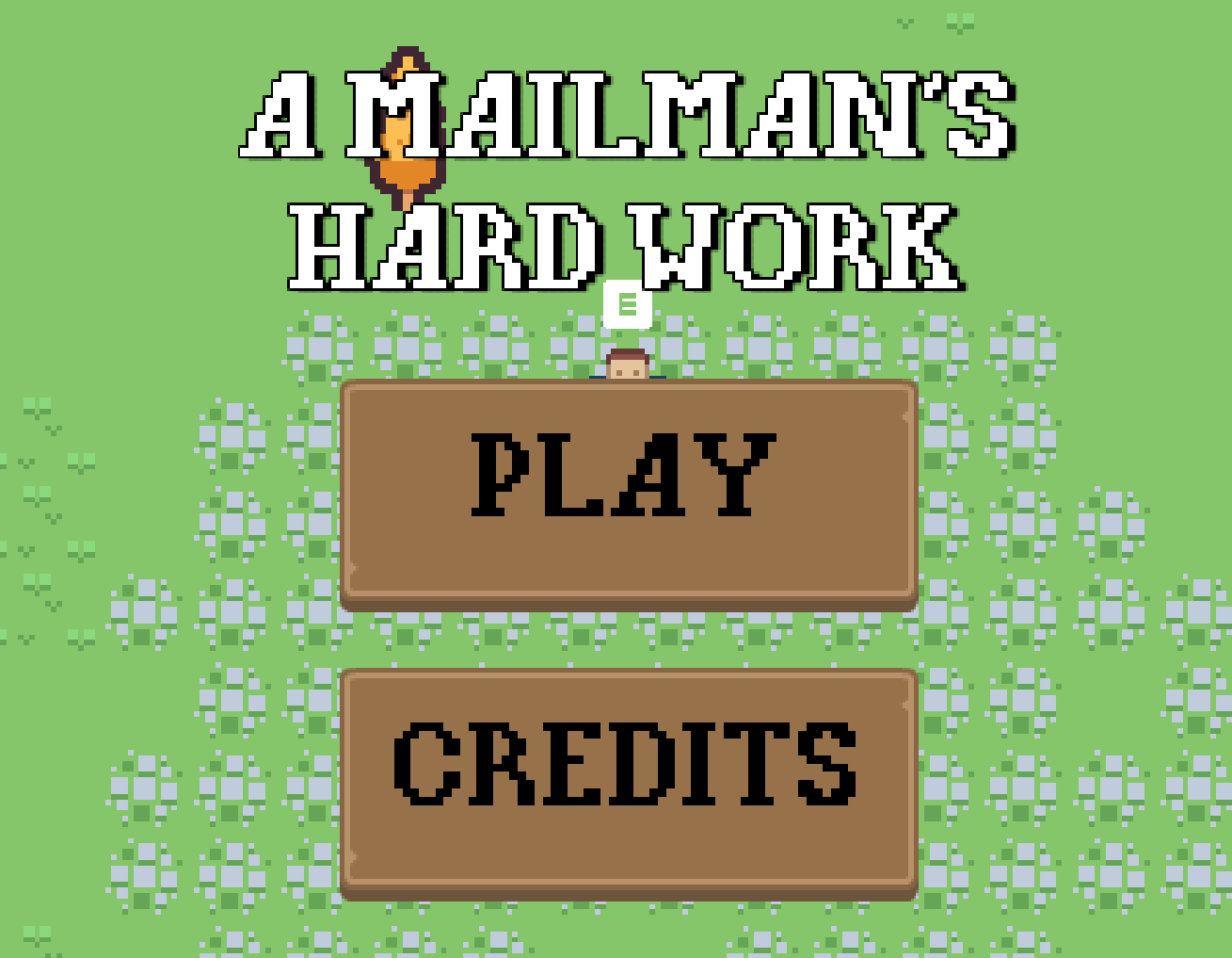 Cover image for A mailman's hard work