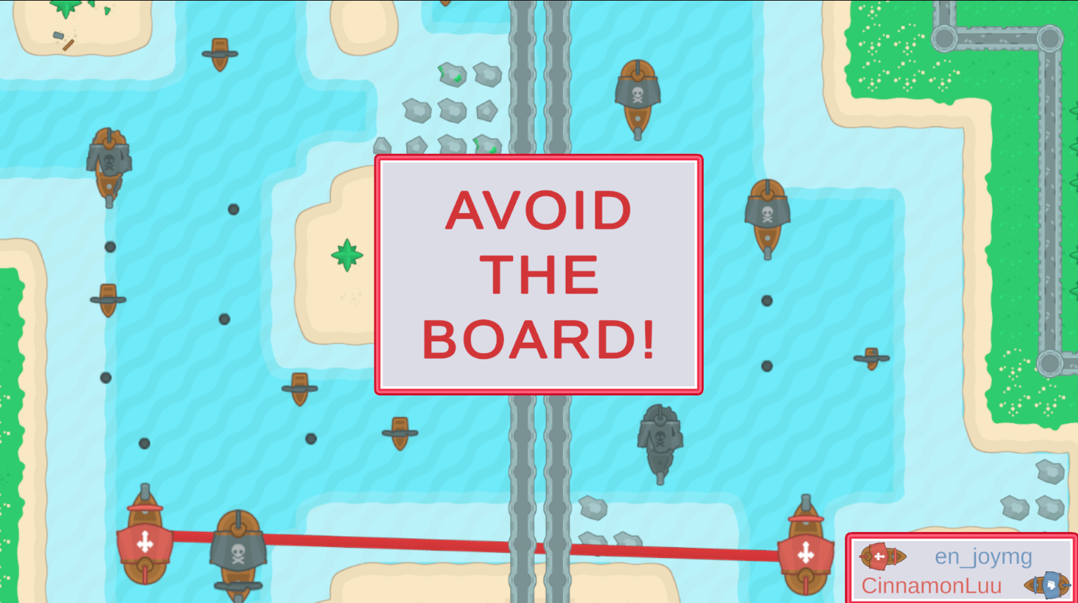 Avoid the board!