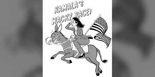 Cover image for Kamala's Wacky Race!