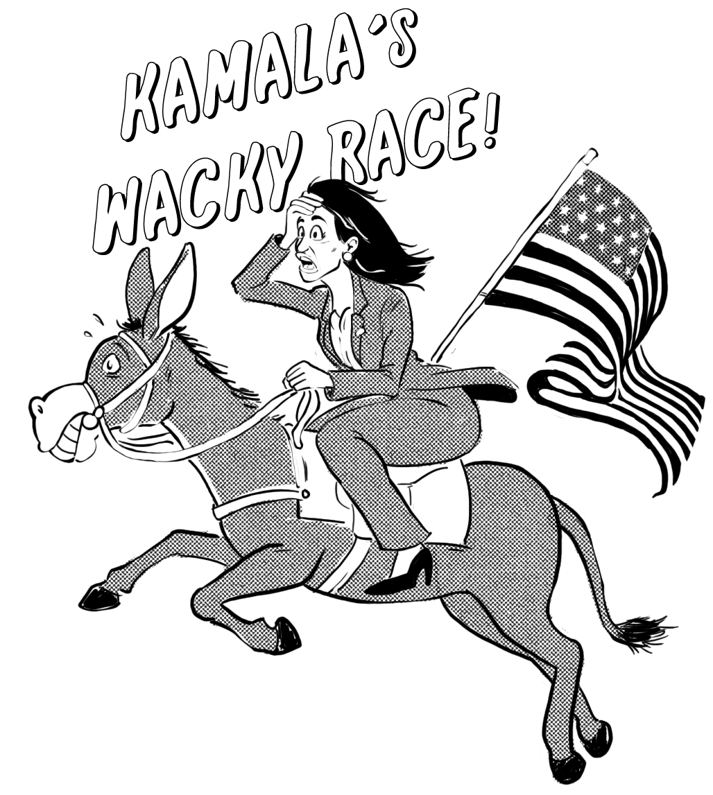 Kamala's Wacky Race!