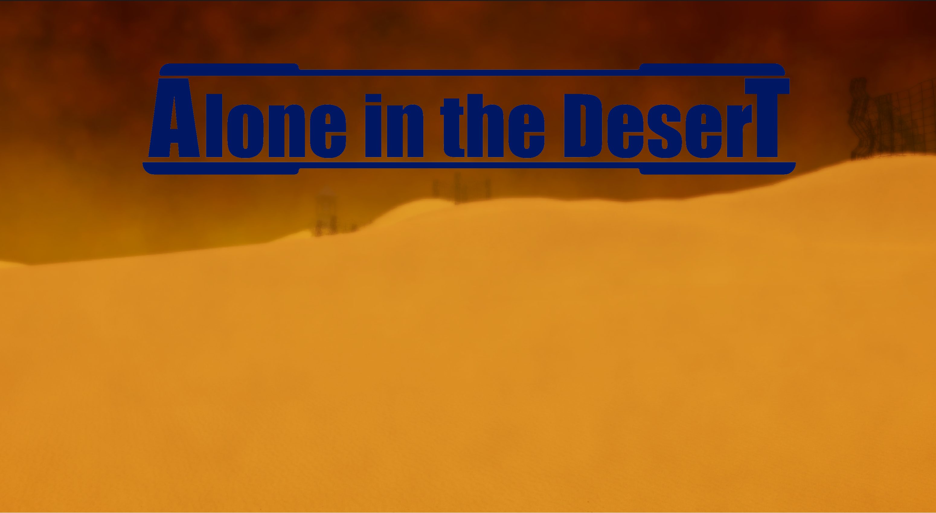 Alone in the Desert