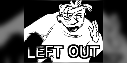 Cover image for Left Out [comic]