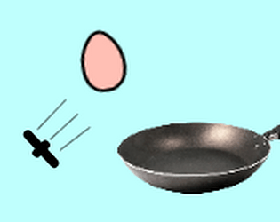Floating egg