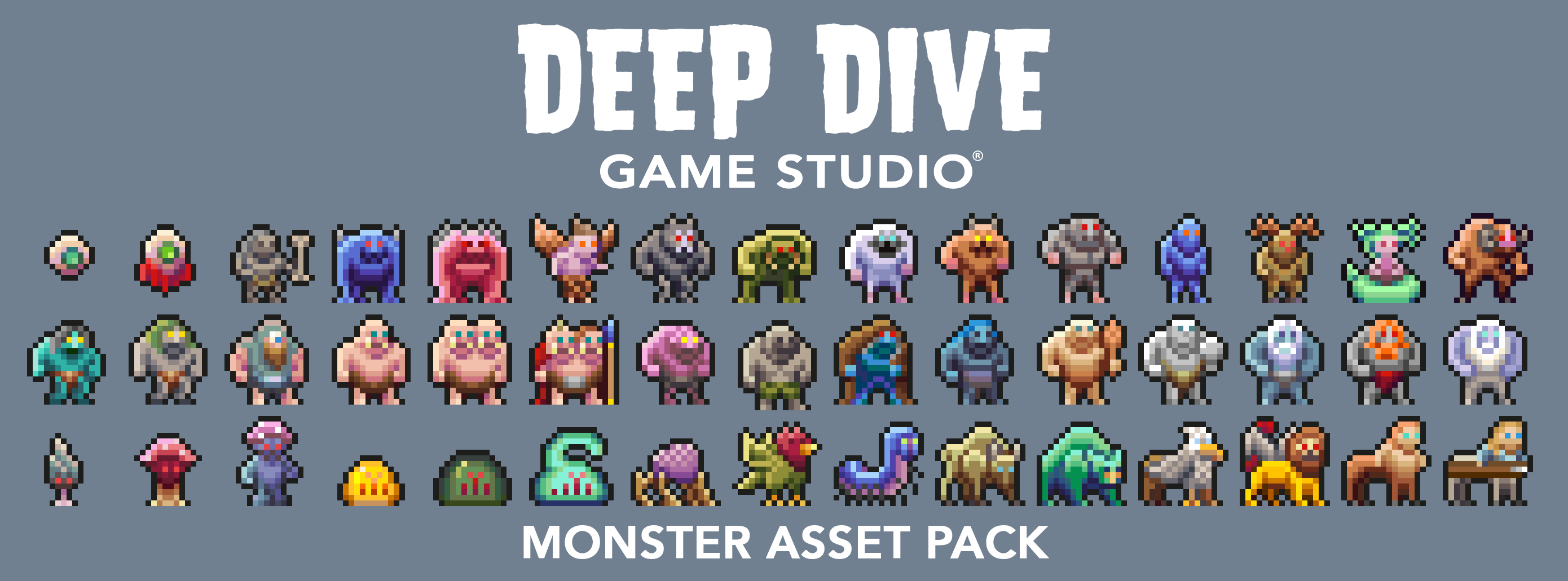 Monster Asset Pack [16x16]