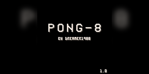 Cover image for PONG-8