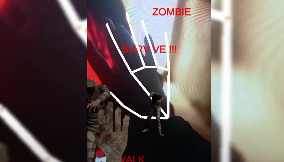 AR Fighting with Zombie