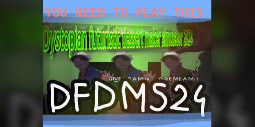 Cover image for Dystopian futuristic dessert maker simulator 2024
