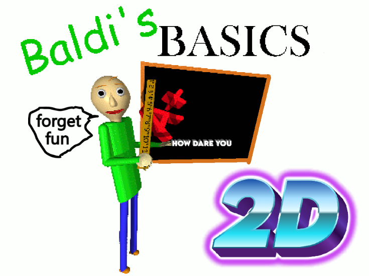 Baldi's Basics 2D prototype v1.0.4