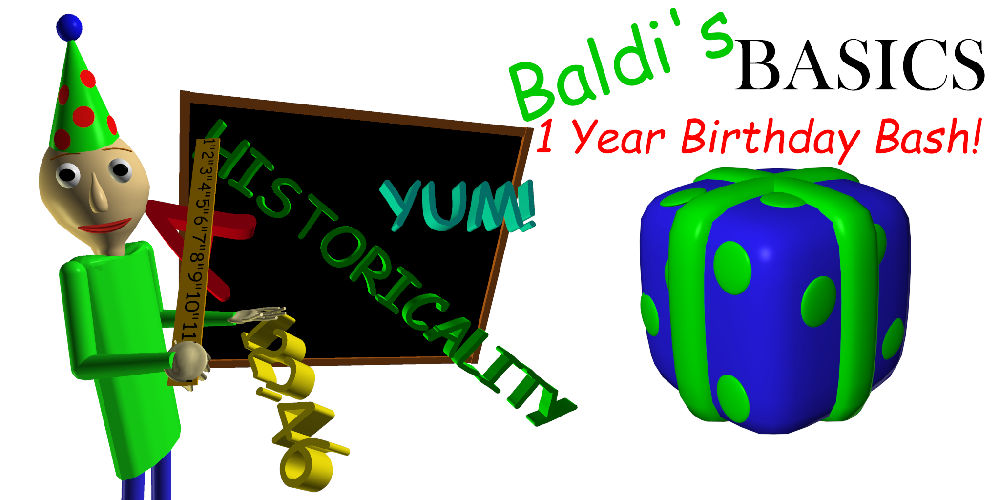 Baldi's 1 Year Birthday Bash!