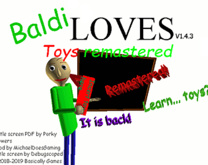 Baldi Loves Toys! (toyastered)