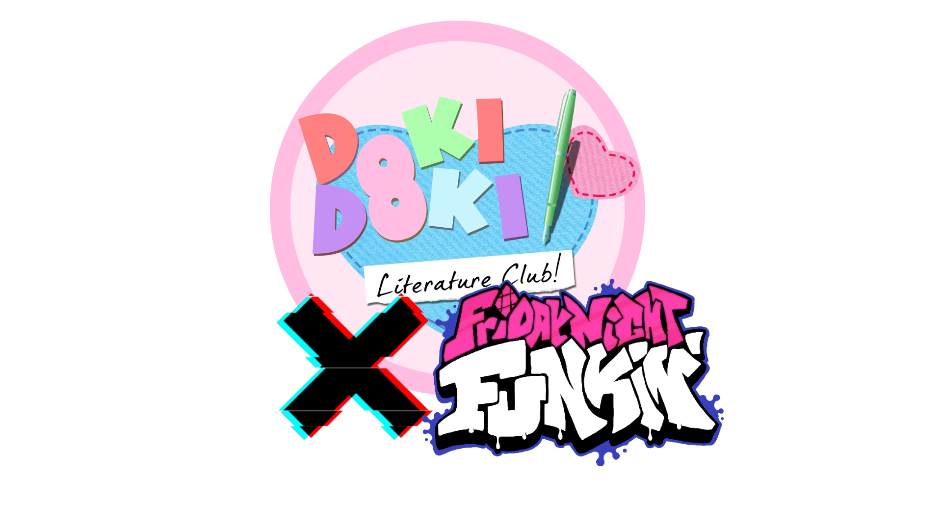 Doki! Doki! welcome 2 the funkin verse =DDLC X FNF - Doki! Doki ...