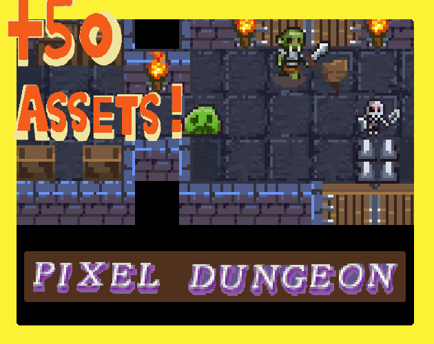 Dungeon assets by Paulo cardoso arts