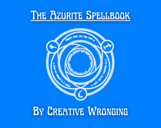 Azurite Spellbook  