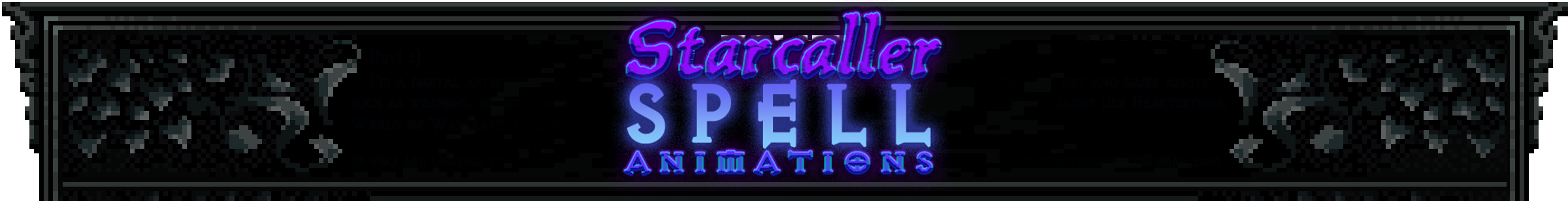 Pixel Art Spell Animations - Starcaller