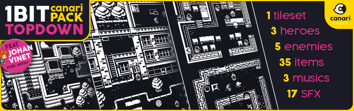 CanariPack 1BIT TopDown