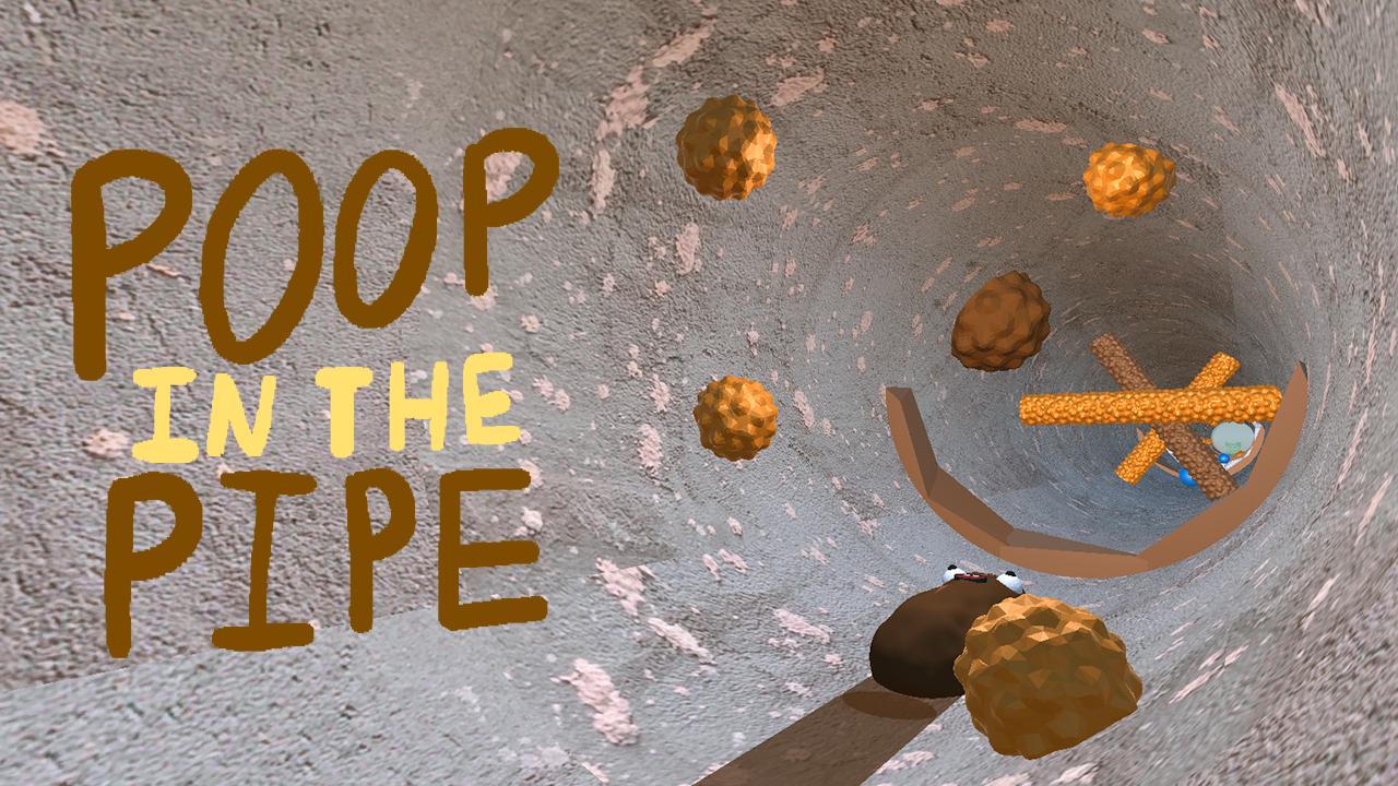 Poop in the pipe