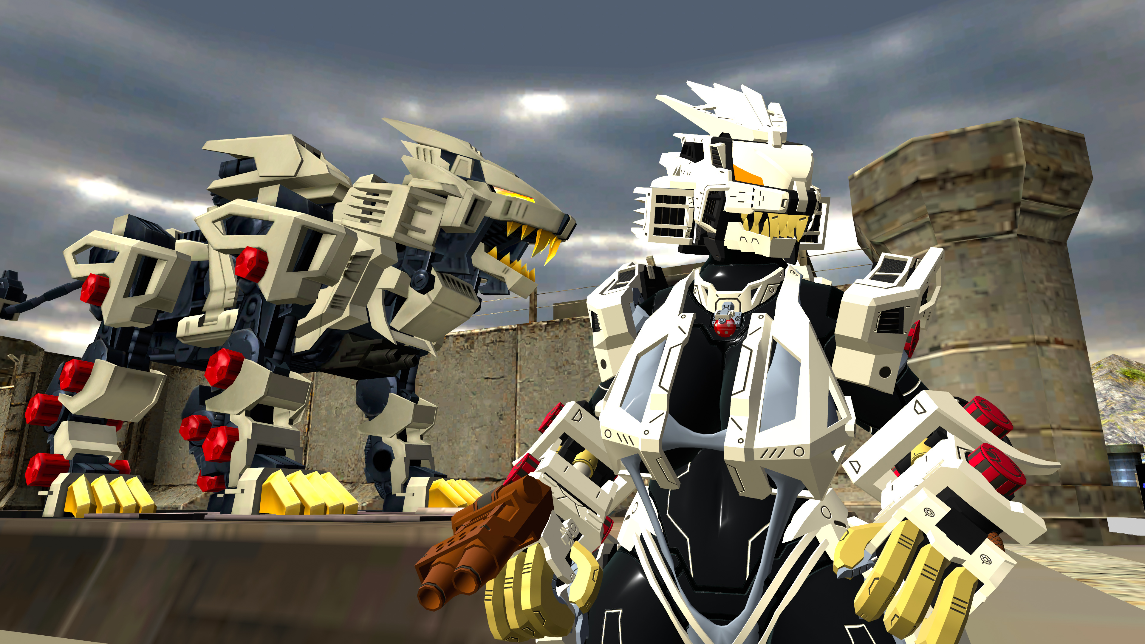 Fem Liger Zero - Zoids - PC VRChat Avatar