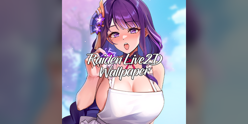 Cover image for Raiden Live2D Wallpaper [Genshin Impact]