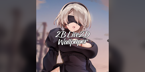 Cover image for 2B Live2D Wallpaper [NieR Automata]