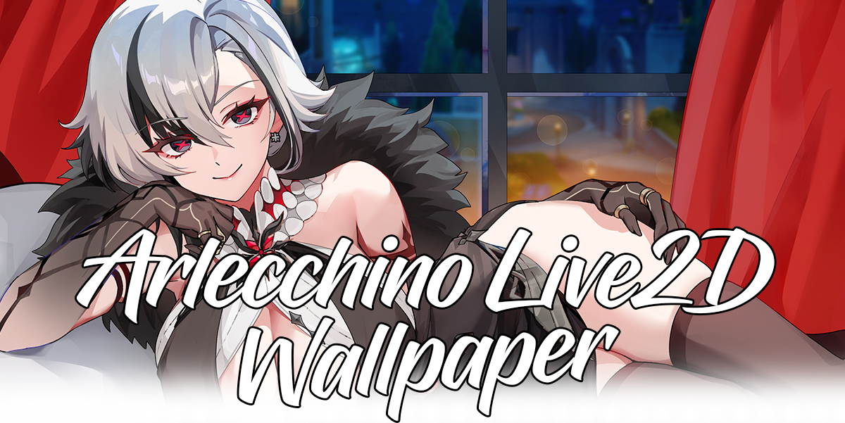 Arlecchino Live2D Wallpaper [Genshin Impact]