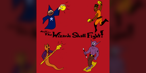 Cover image for And Lo, The Wizards Shall Fight