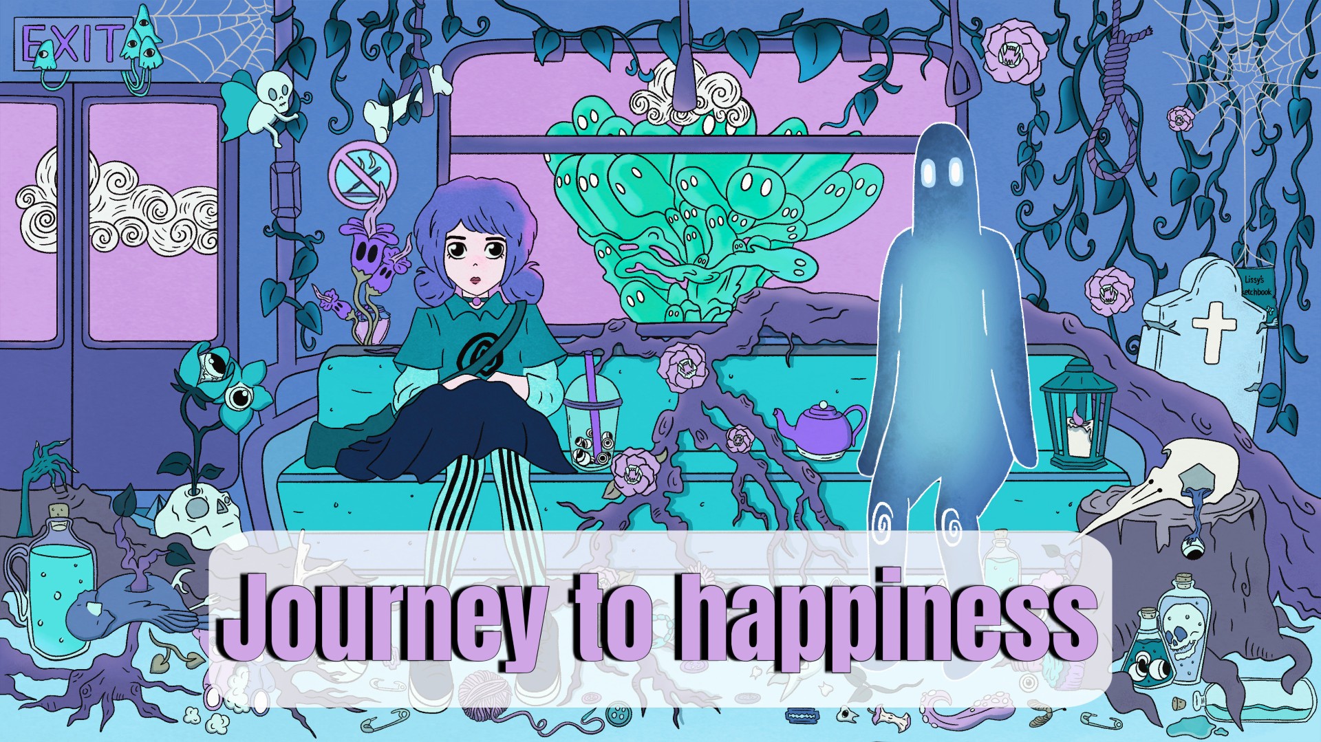 Journey to happiness by lissyspace