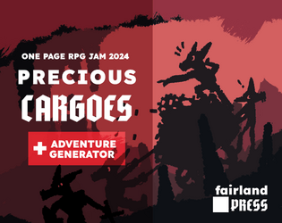 Precious Cargoes   - A one-page lighthearted romp of mooks delivering cargo for their master! 