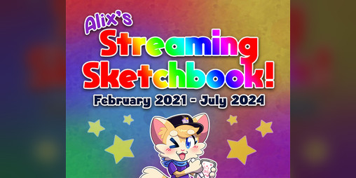Cover image for Alix's Streaming Sketchbook!