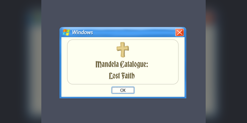 Cover image for Mandela Catalogue: Lost Faith
