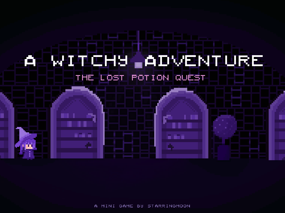 Cover image for a witchy adventure