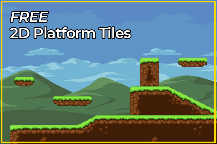 2D Platform Grass Tiles