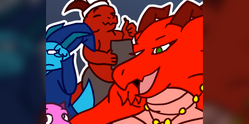 Cover image for A Dragoness & Her Kobolds