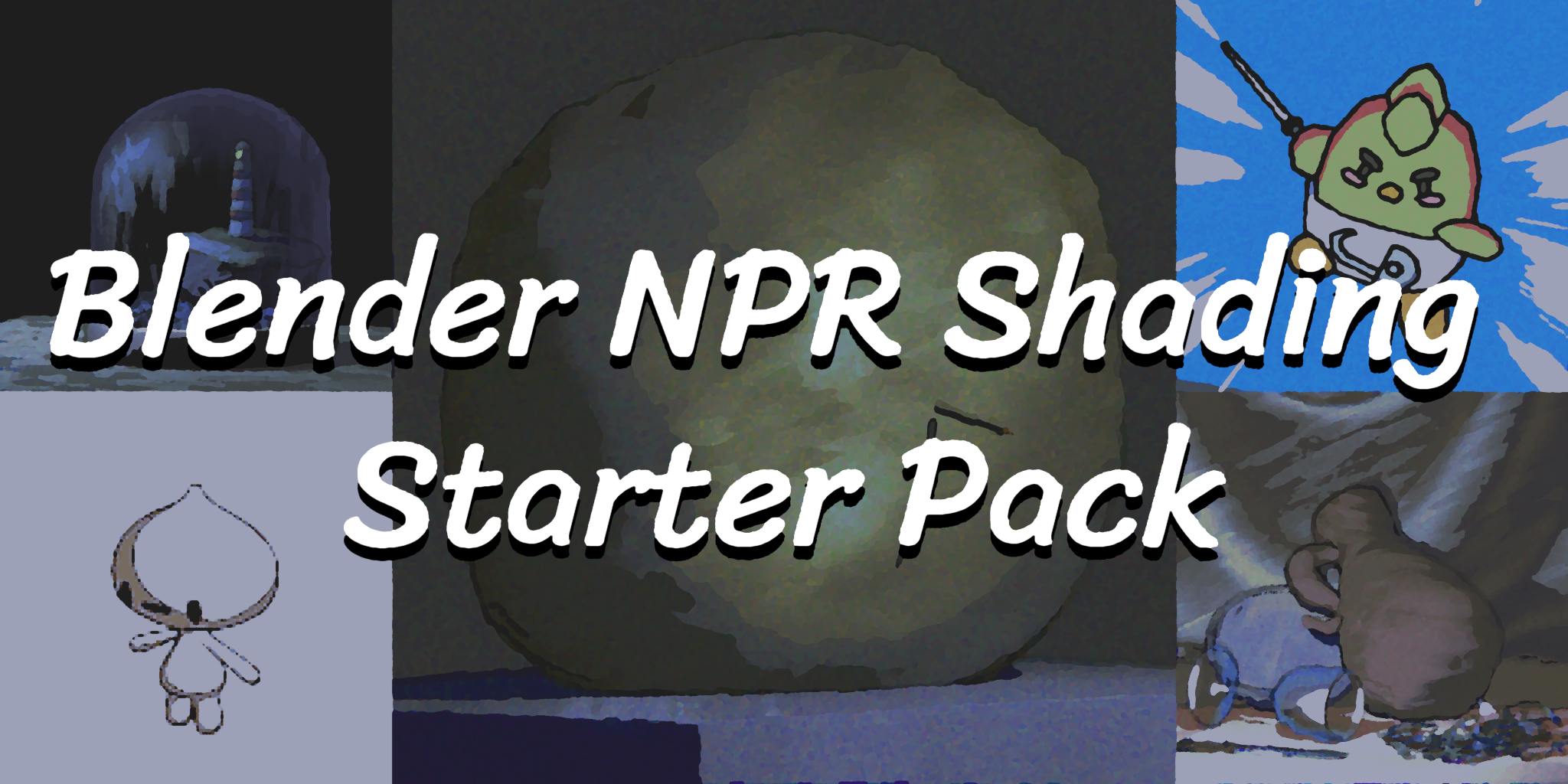 Blender NPR Shading Starter Pack