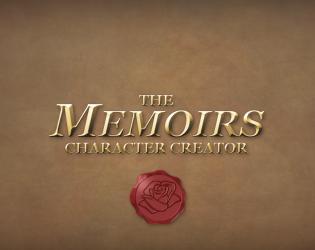 Cover image for The Memoirs Character Creator