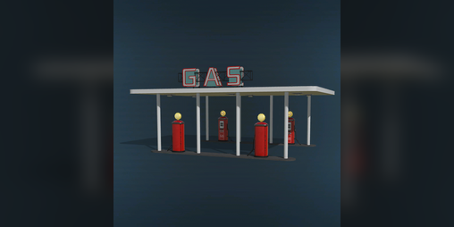 Cover image for FS22 Vintage Gas Station