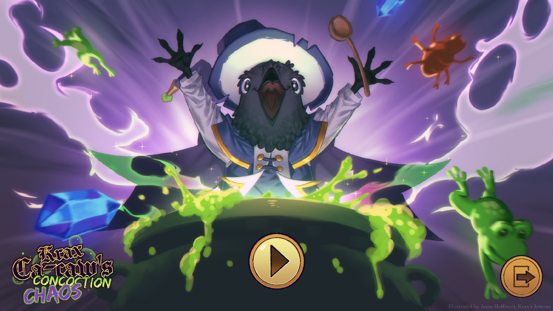 Cover image for Krax Ca-caw's PC port!