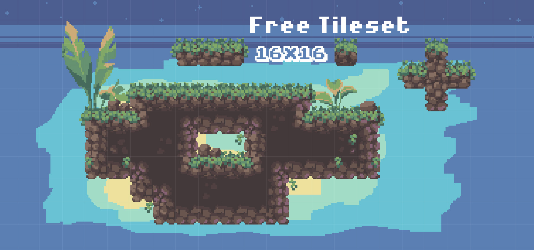 Free Tileset 16x16