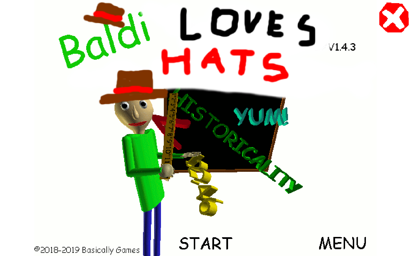 Baldi Loves Hats