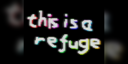 Cover image for this is a refuge