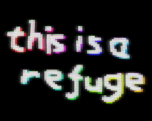 Cover image for this is a refuge