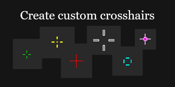 Create a custom crosshair