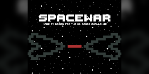 Cover image for Spacewar (20 Games Challenge)