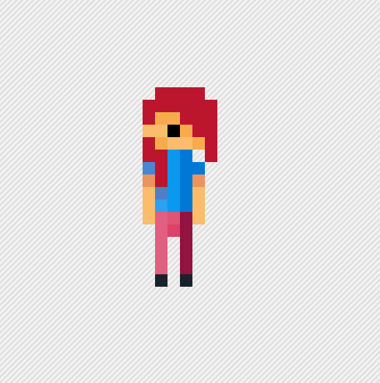 Pixel Art Character Sheet