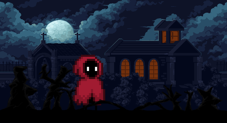 The lost red ghost