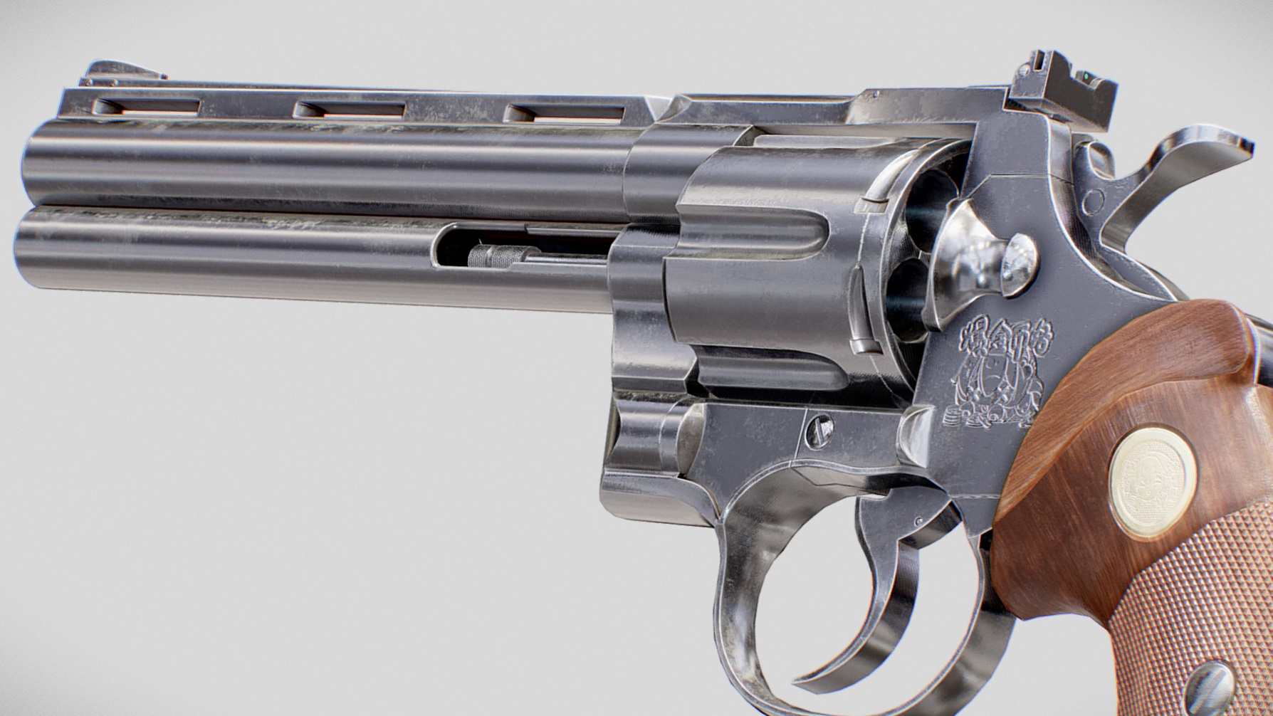 トイガン COLT PYTHON Tanaka Colt Python .357 Magnum 6
