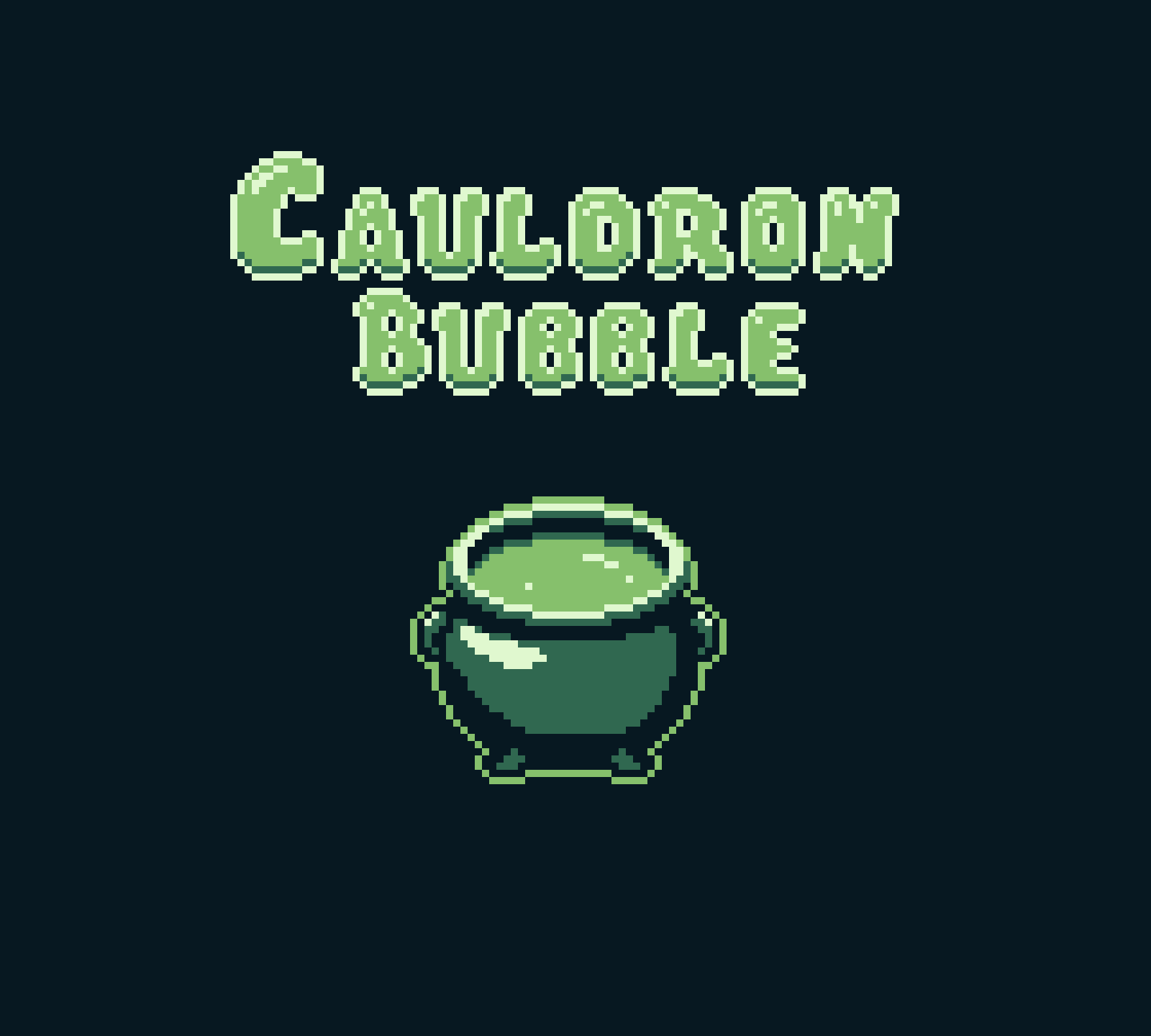 Cauldron Bubble by BeeDogStudio for GB Studio 2024 Summer Game Jam ...